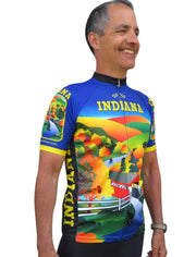 Indiana Cycling Jersey - Free Spirit Bike Jerseys