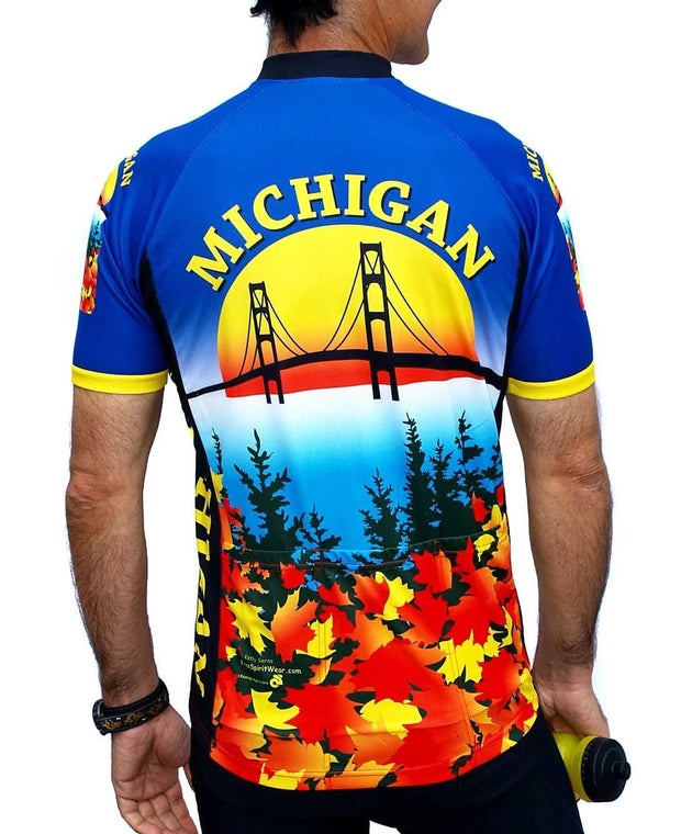 Michigan Cycling Jersey - Free Spirit Bike Jerseys