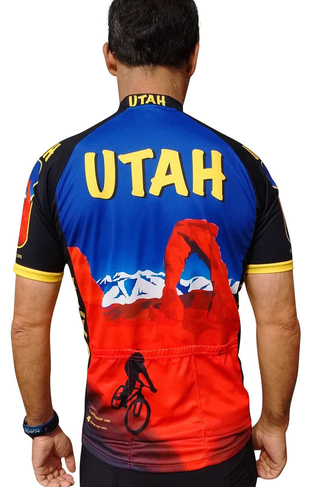 Utah Cycling Jersey - Free Spirit Bike Jerseys