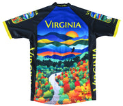 VIRGINIA CYCLING JERSEY - Free Spirit Bike Jerseys