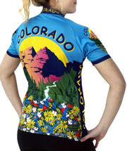 Womens Colorado Bike Jersey - Free Spirit Bike Jerseys