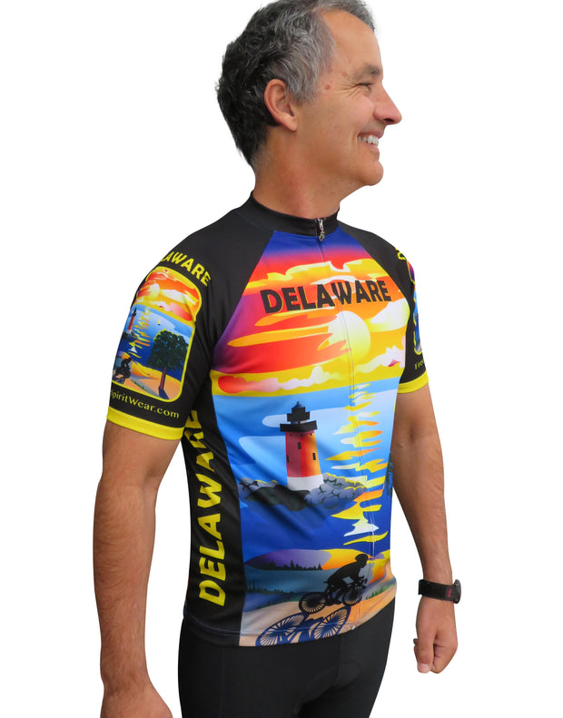 Delaware Cycling Jersey - Free Spirit Bike Jerseys