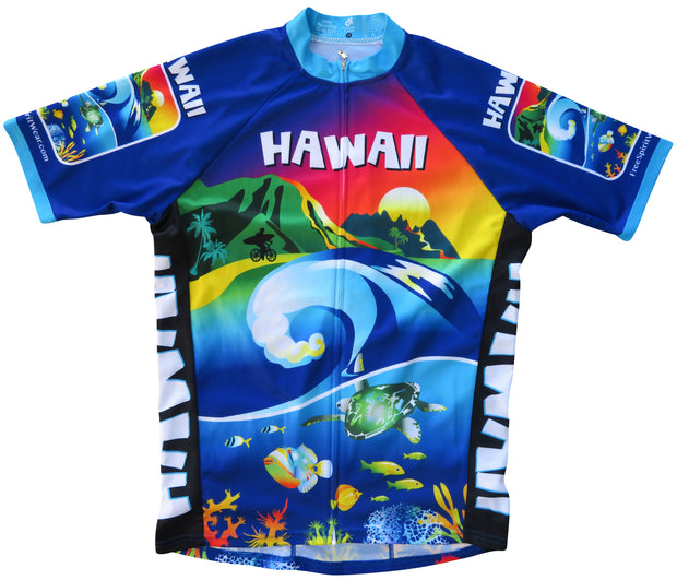 Womens Hawaii Bike Jersey - Free Spirit Bike Jerseys