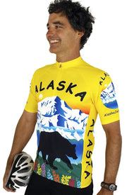 Alaska Bear Cycling Jersey - Free Spirit Bike Jerseys