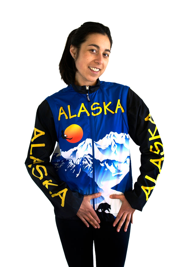 Alaska Glacier Cycling Jacket & Vest - Free Spirit Bike Jerseys