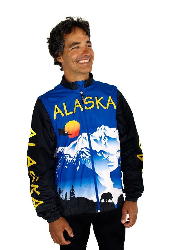 Alaska Glacier Cycling Jacket & Vest - Free Spirit Bike Jerseys