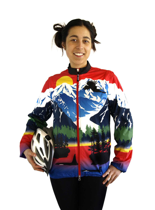 Alaska Coastal Wind Jacket & Vest - Free Spirit Bike Jerseys