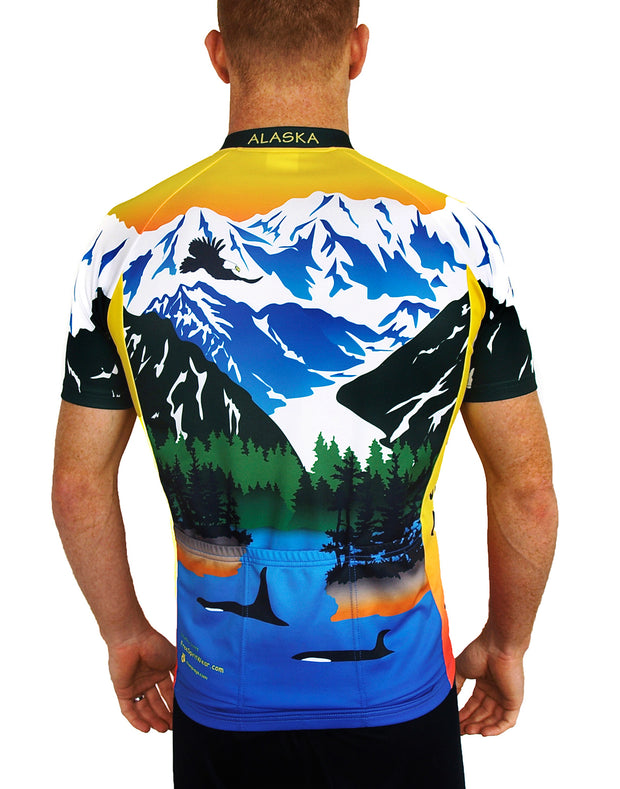 Alaska Coastal Cycling Jersey - Free Spirit Bike Jerseys