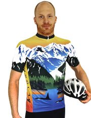 Alaska Coastal Cycling Jersey - Free Spirit Bike Jerseys