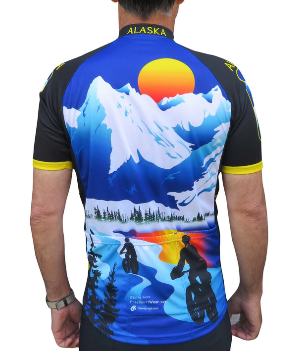 Alaska FatBike Cycling Jersey - Free Spirit Bike Jerseys