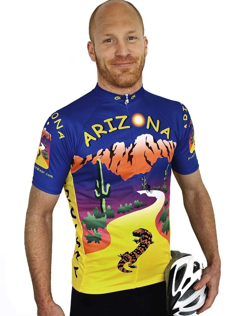 Arizona Cycling Jersey Free Spirit Bike Jerseys
