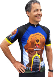 Bear on Bike Jersey - Wordless - Free Spirit Bike Jerseys