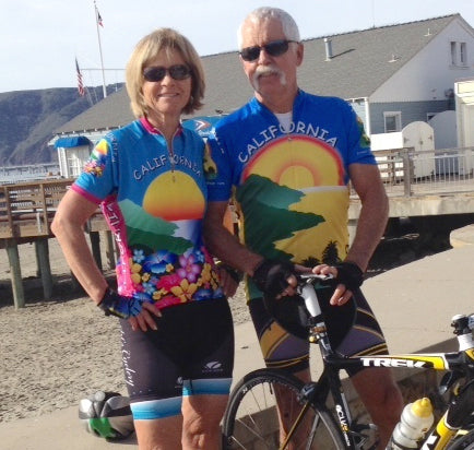 California Cycling Jersey - Free Spirit Bike Jerseys