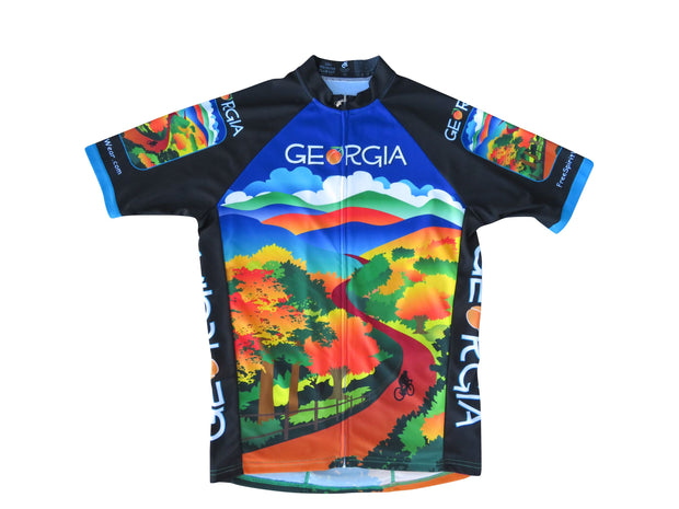 Georgia Cycling Jersey - Free Spirit Bike Jerseys