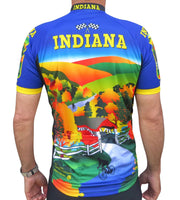 Indiana Cycling Jersey - Free Spirit Bike Jerseys