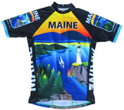 Maine Cycling Jersey - Free Spirit Bike Jerseys