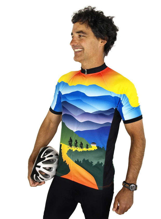 Mountain Cycling Jersey Wordless Free Spirit Bike Jerseys