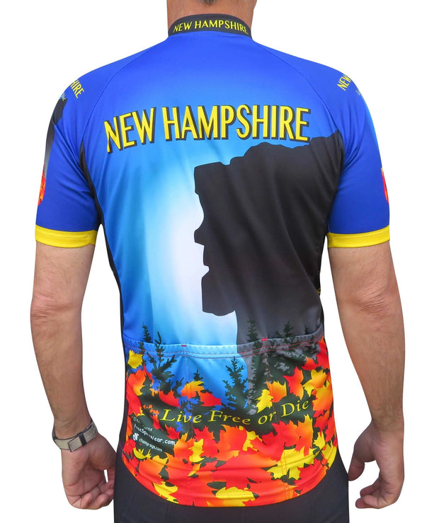 New Hampshire Cycling Jersey - Free Spirit Bike Jerseys