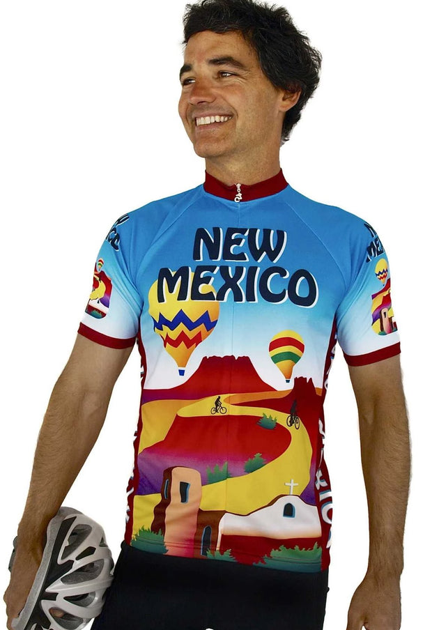 New Mexico Cycling Jersey - Free Spirit Bike Jerseys