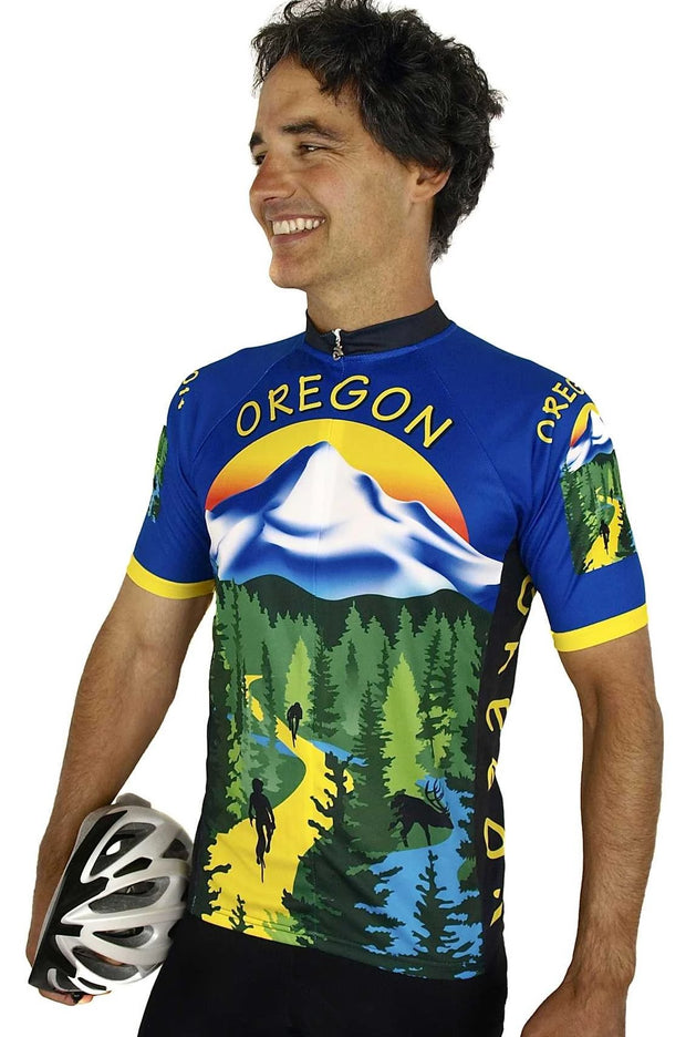 Oregon Cycling Jersey - Free Spirit Bike Jerseys