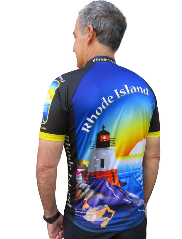 Rhode Island Cycling Jersey - Free Spirit Bike Jerseys