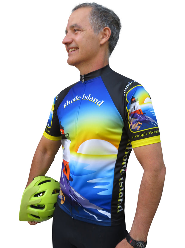 Rhode Island Cycling Jersey - Free Spirit Bike Jerseys