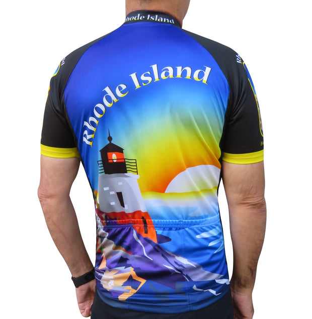 Rhode Island Cycling Jersey - Free Spirit Bike Jerseys