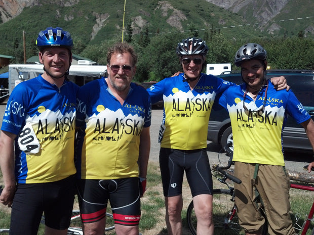 Alaska Gold Rush Cycling Jersey - Free Spirit Bike Jerseys
