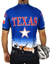 Texas Cycling Jersey - Free Spirit Bike Jerseys