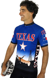 Texas Cycling Jersey - Free Spirit Bike Jerseys