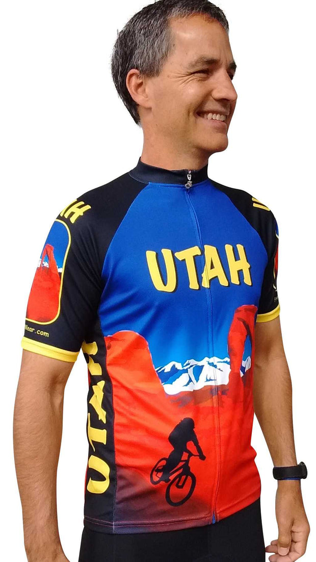 Utah Cycling Jersey - Free Spirit Bike Jerseys