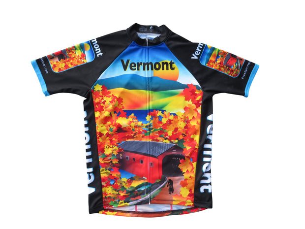 Vermont Cycling Jersey - Free Spirit Bike Jerseys