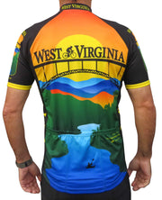 West Virginia Cycling Jersey - Free Spirit Bike Jerseys