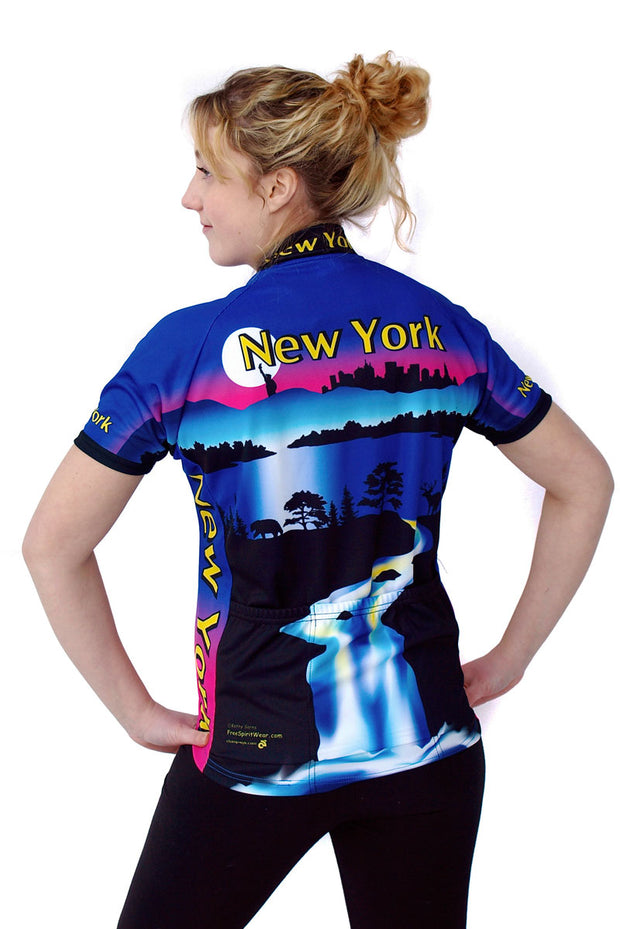 Womens New York Jersey - Free Spirit Bike Jerseys