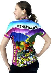 Womens Pennsylvania Jersey - Free Spirit Bike Jerseys